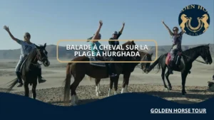 Balade à cheval sur la plage à Hurghada